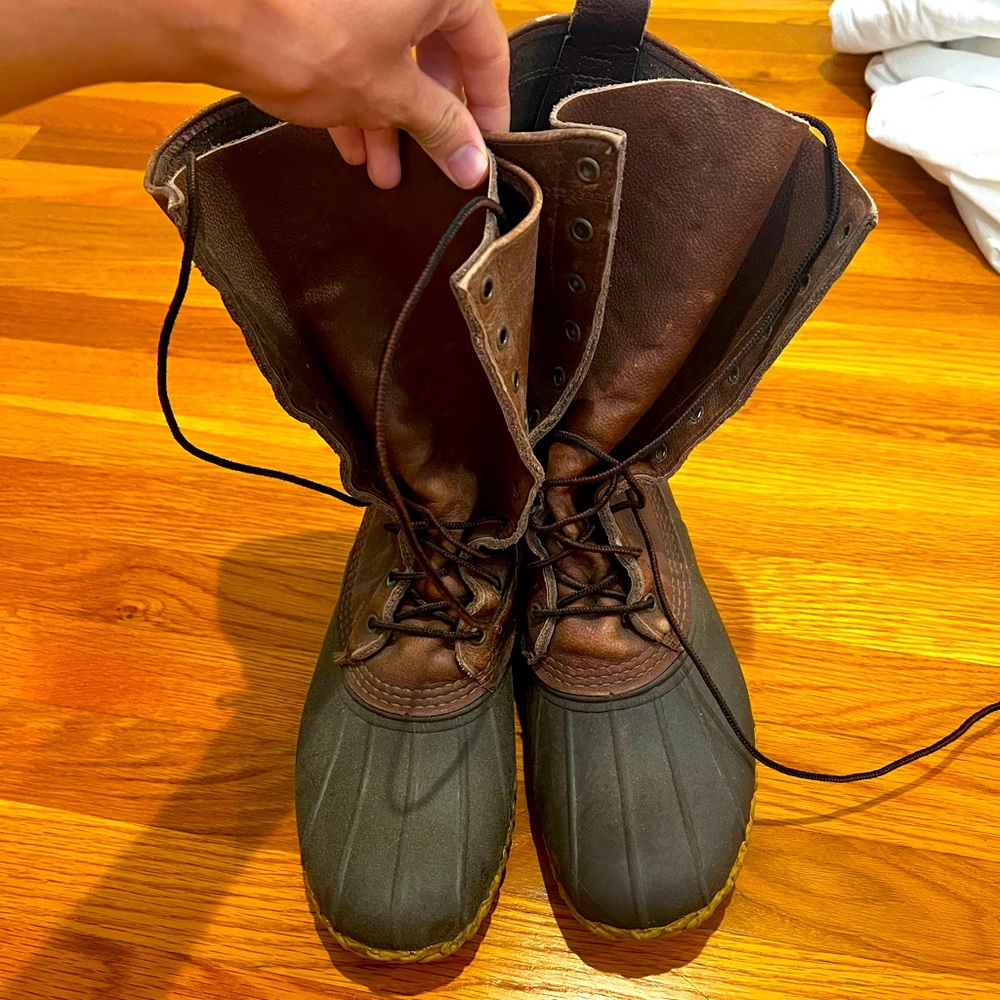 Men’s Bean Boots 12